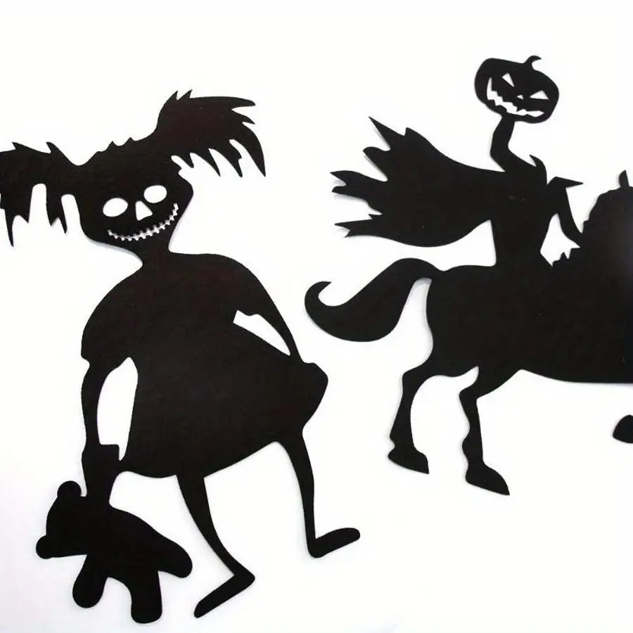 Halloween Wall Sticker – Removable Waterproof Door & Window Decal Halloween Wall Decal Axl