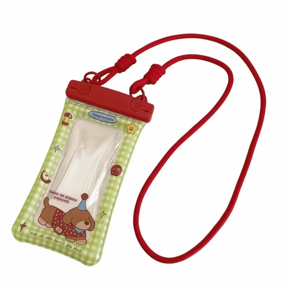Waterproof Phone Pouch – Cartoon Crossbody Dry Bag for Beach Waterproof Phone Pouch Axl Style 3