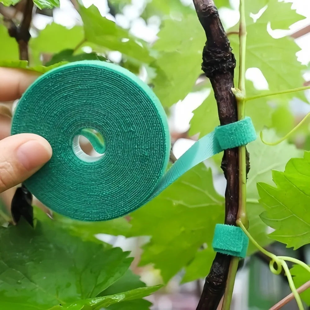 Reusable Plant Ties Hook & Loop Garden Tape 5M & 15M Roll Garden Plant Ties Axl