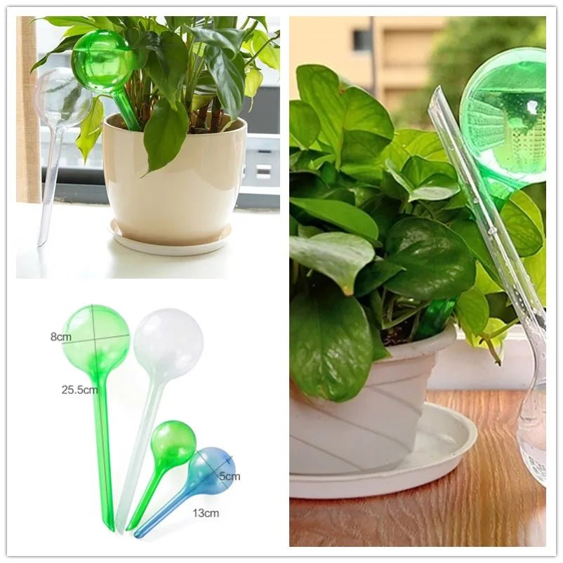 Self-Watering Plant Globes – Automatic Drip Irrigation Bulbs Plant Watering Globe Axl