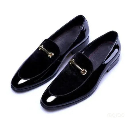 Men's Patent Leather Oxford Dress Shoes | Formal Lace-Up Men's Oxford Shoes Axl