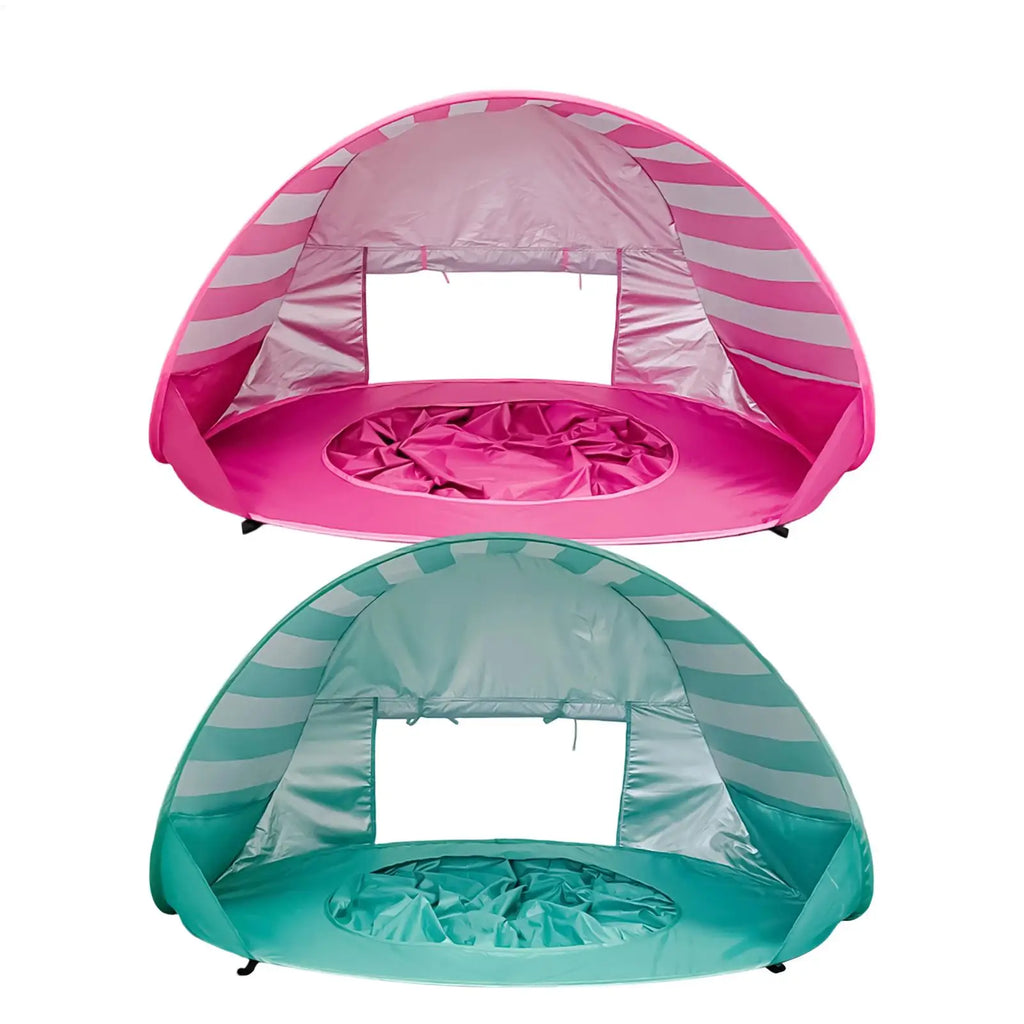 Kids Beach Tent with Mini Pool – Foldable UV Shade Shelter Kids Beach Tent Axl