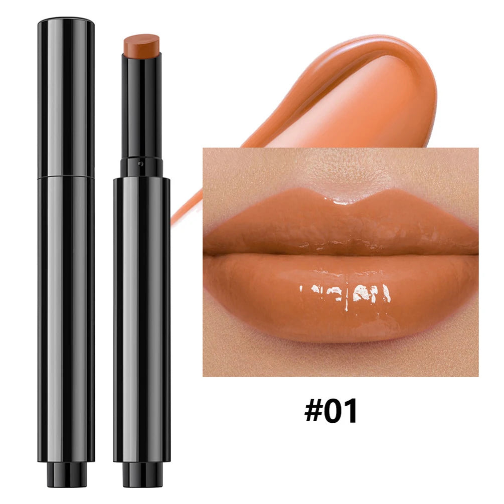 Vegan Mirror Gloss Lipstick – Long-Lasting, Moisturizing, Multi-Color Mirror Gloss Lipstick Axl
