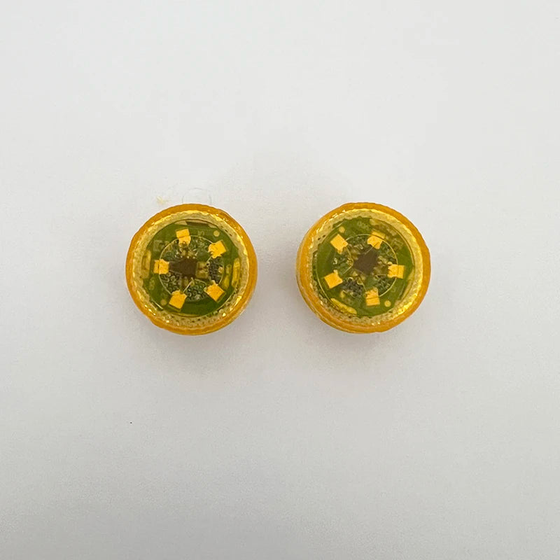 2-Pack Wireless Car Door LED Warning Strobe Light – Auto Safety Car Door Safety Light Axl yellow 2PC
