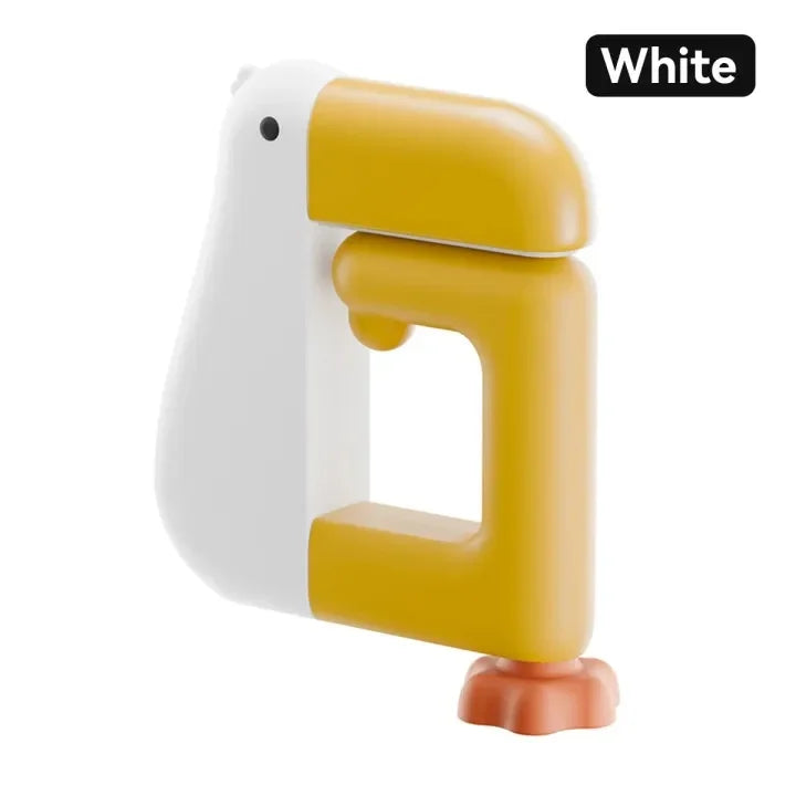 Thinking Duck Desk Hook – Portable Bag & Wallet Hanger Desk Hook Organizer Axl WHITE