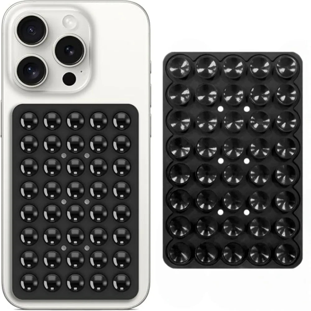 Silicone Double-Sided Suction Phone Holder – Anti-Slip Mount Phone Suction Mount Axl
