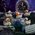 20 Pcs Skull Duck Resin Figurines | Gothic Halloween Decor Resin Figurine Set Axl Default Title