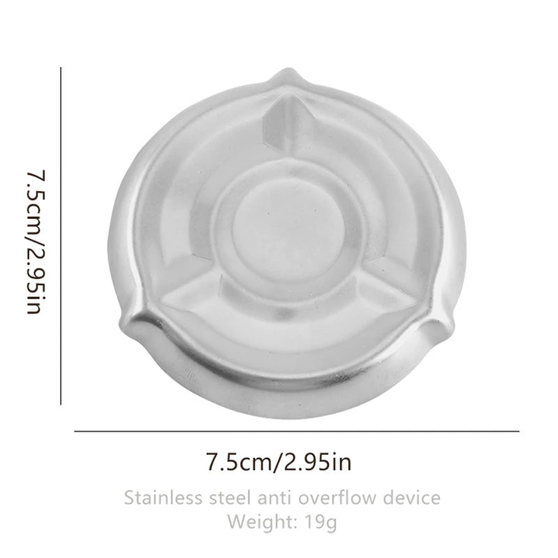 Stainless Steel Pot Watcher Disc – Stop Boiling Over Boil Control Disc Axl