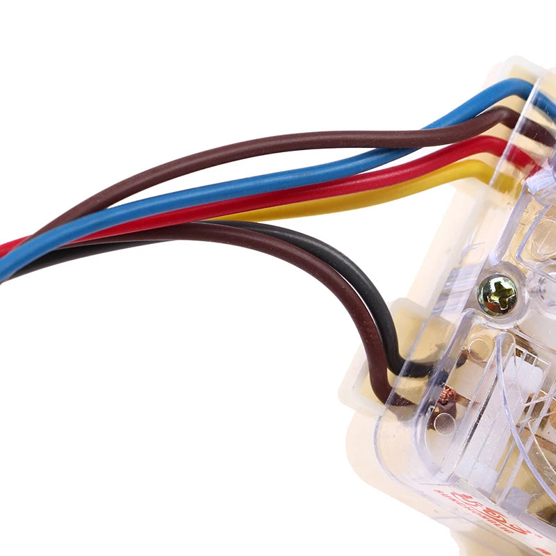 6-Wire 180° Washing Machine Timer Switch – Double Cylinder Washer Timer Switch Axl