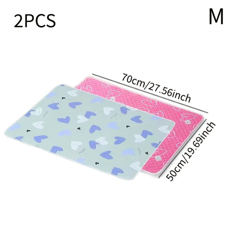 2-Pack Washable Dog Training Pads – Odor Resistant | KEMORELA Dog Training Pad Axl 2PCS 50X70cm