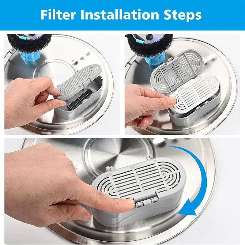 KEMORELA Cat Fountain Pre-Filter Sponges 6/12/18 Pack Pet Fountain Filter Axl