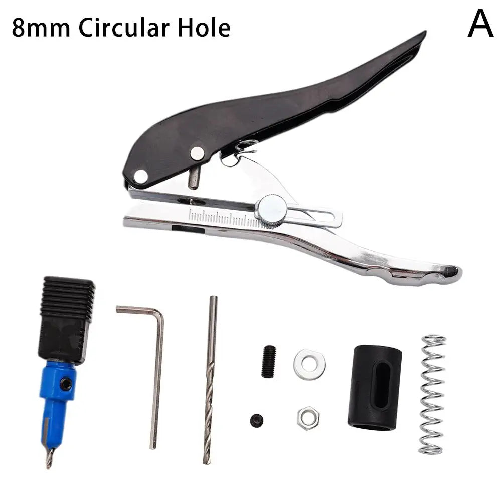 Single Hole Punch Plier 8mm – Metal Card & Paper Puncher Tool Hole Punch Plier Axl 8mm