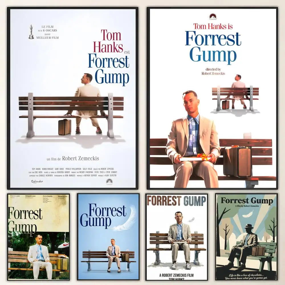 Forrest Gump Movie Poster – HD Art Print Wall Decor Movie Art Poster Axl