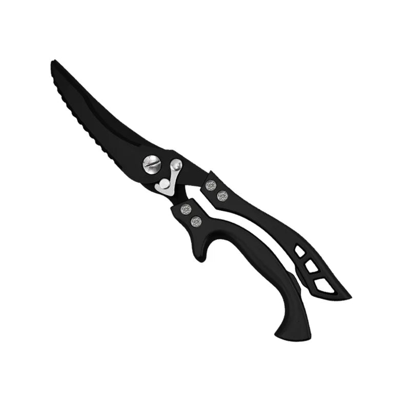 Multifunctional Stainless Steel Kitchen Scissors – Meat & Bone Kitchen Scissors Axl black China Mainland