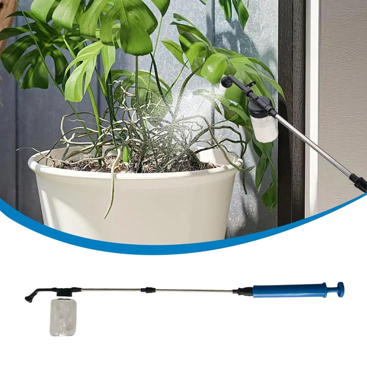 Garden Powder Duster – Adjustable Diatomaceous Earth Applicator Garden Powder Duster Axl