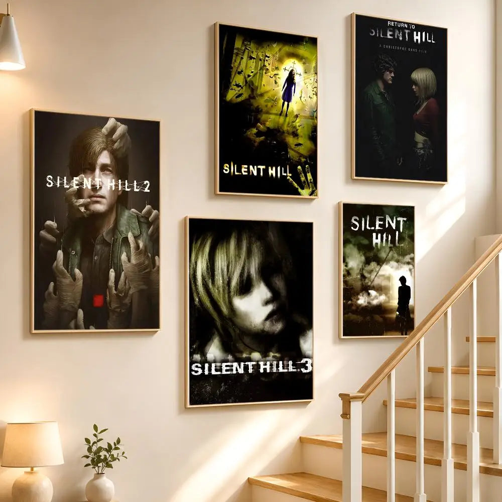 Silent Hill Poster – HD Waterproof PVC Wall Sticker Decor Wall Sticker Poster Axl