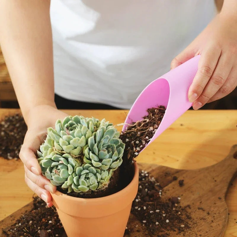 Mini Plastic Shovel & Bucket – Bonsai Succulent Garden Tool Mini Garden Tool Axl