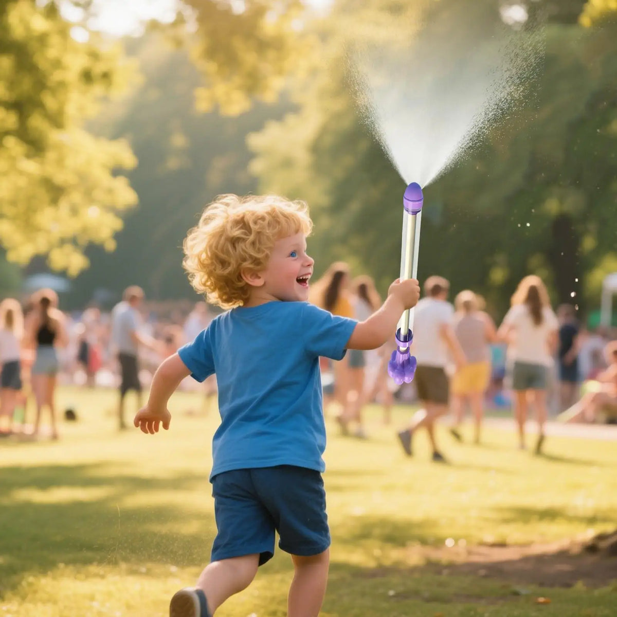 Rainbow LED Water Soaker Toy – Kids Outdoor Water Fun Water Soaker Toy Axl