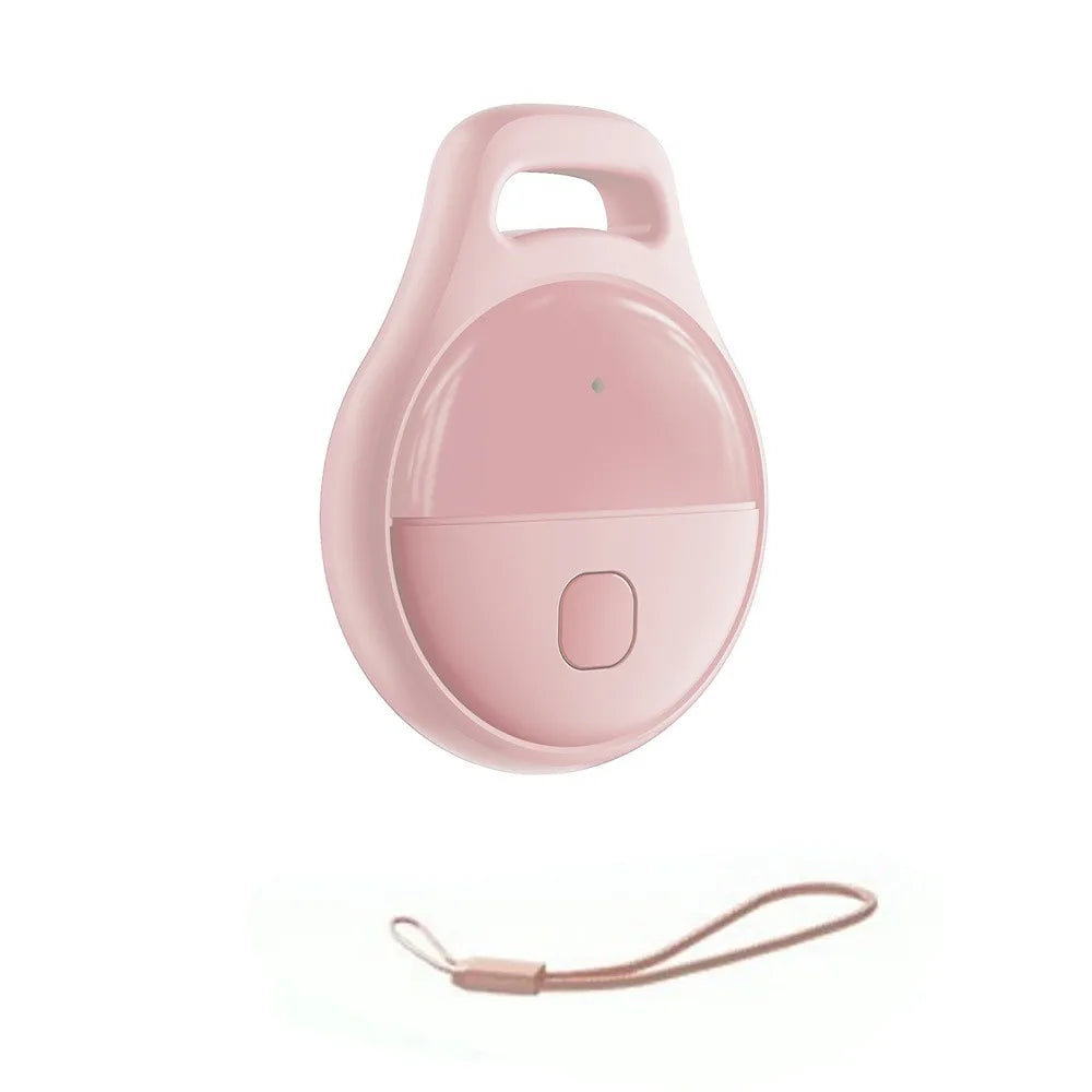 Mini Bluetooth GPS Tag Tracker – Key Finder & Bag Locator Bluetooth GPS Tracker Axl Pink