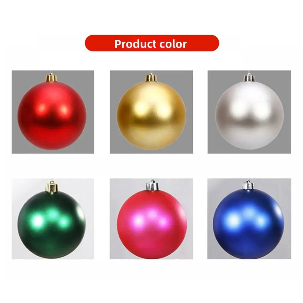 15cm Matte Christmas Ball Ornament – Giant Holiday Decoration Christmas Ornament Axl