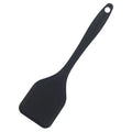 Silicone Non-Stick Slotted Spatula – Kitchen Cooking Turner Silicone Spatula Axl black