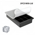 15-Grid Silicone Ice Cube Mold – Reusable Whiskey & Cocktail Tray Silicone Ice Cube Mold Axl 15 Grids With lid