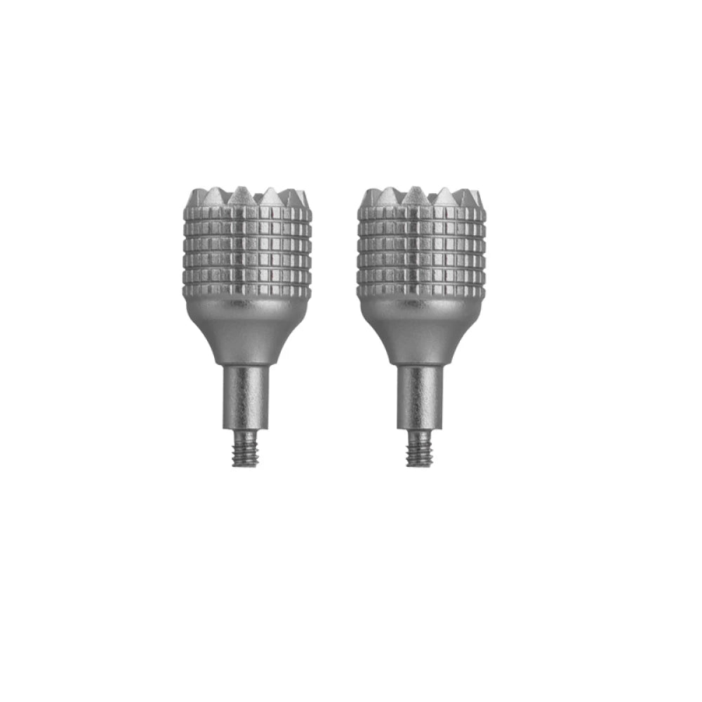 DJI RC PRO Replacement Thumbstick Joystick – Silver 2-Pack Drone Controller Part Axl