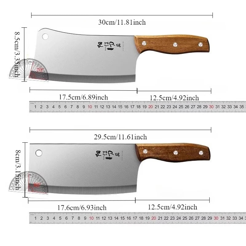 PLYS Stainless Steel Kitchen Knife – Chef & Boning Knife Kitchen Knife Axl