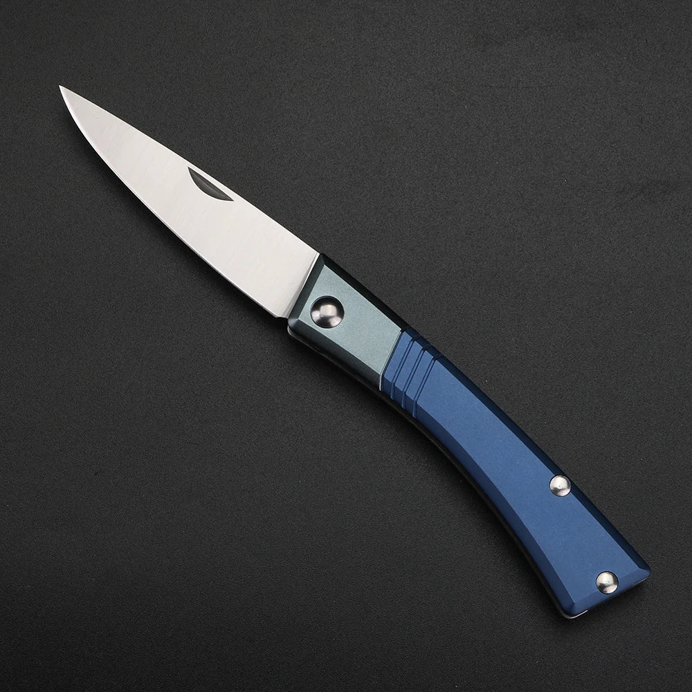 XUAN FENG M390 Folding Pocket Knife – Sharp Carbon Steel EDC Folding Pocket Knife Axl