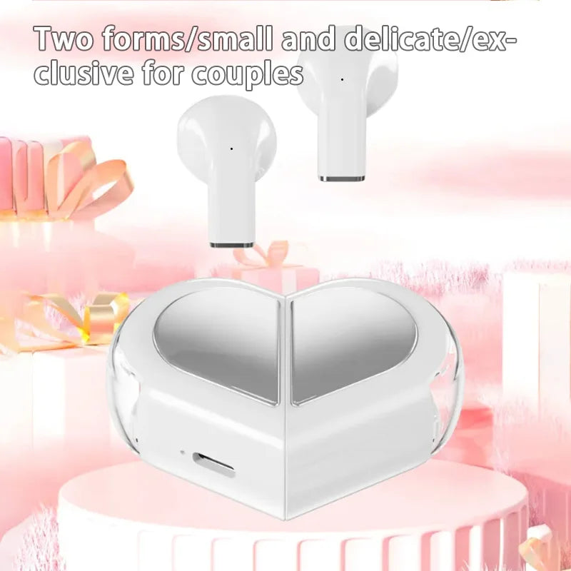 K520 Heart-Shaped Foldable Wireless Bluetooth Headphones Wireless Headphones Axl