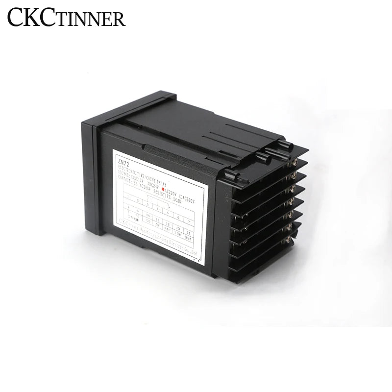 ZN72 Digital Time Relay Counter 12V–380V Multifunction Timer Digital Timer Relay Axl