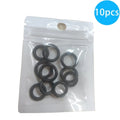 10-Pack Black FKM Rubber O-Rings – High-Temp Sealing Gaskets Sealing O-Ring Kit Axl China Mainland