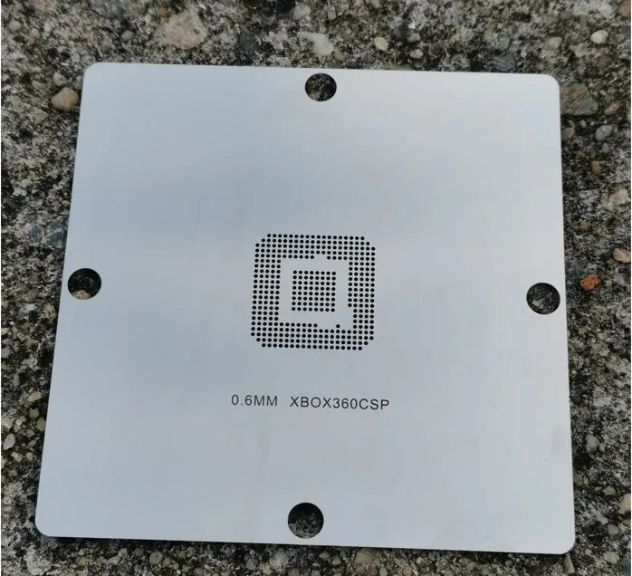 9-Pc Xbox 360 BGA Reballing Stencils 90×90mm CPU GPU CSP Kit BGA Reballing Stencils Axl XBOX360CSP China Mainland
