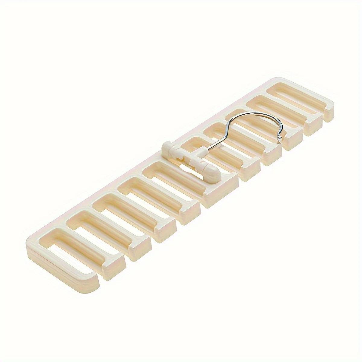 Space-Saving Belt & Scarf Hanger | Wardrobe Organizer Wardrobe Organizer Hanger Axl white 1pc