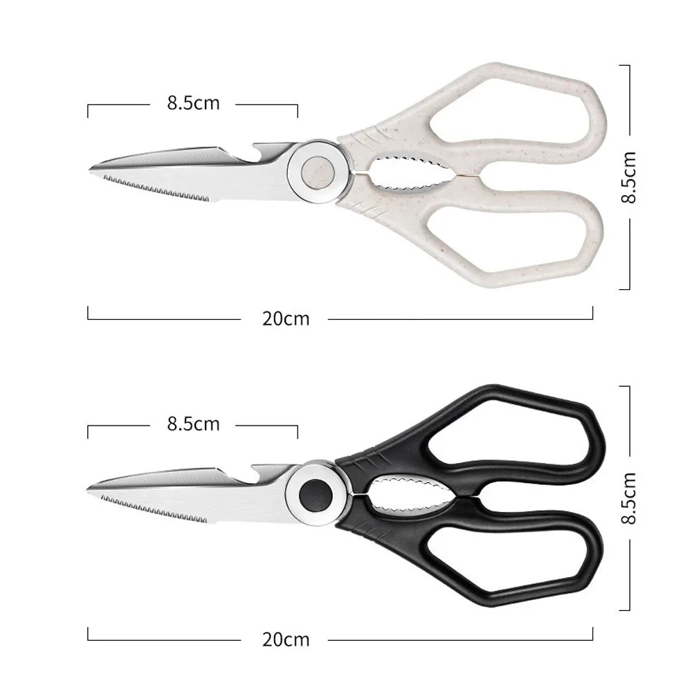 PLYS Stainless Steel Kitchen Scissors | Multifunctional Shears Kitchen Scissors Axl