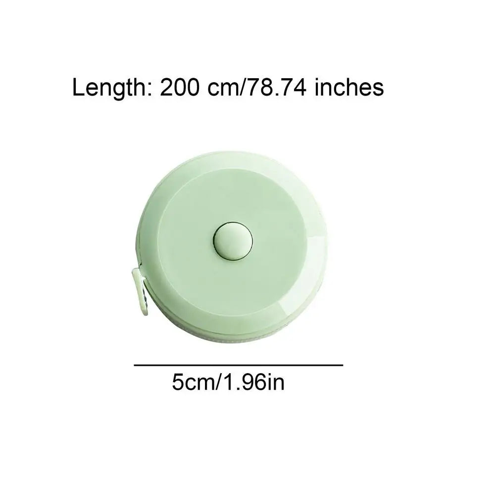 Mini Tape Measure – Double Scale Sewing & Tailor Tape 78" Sewing Tape Measure Axl Green