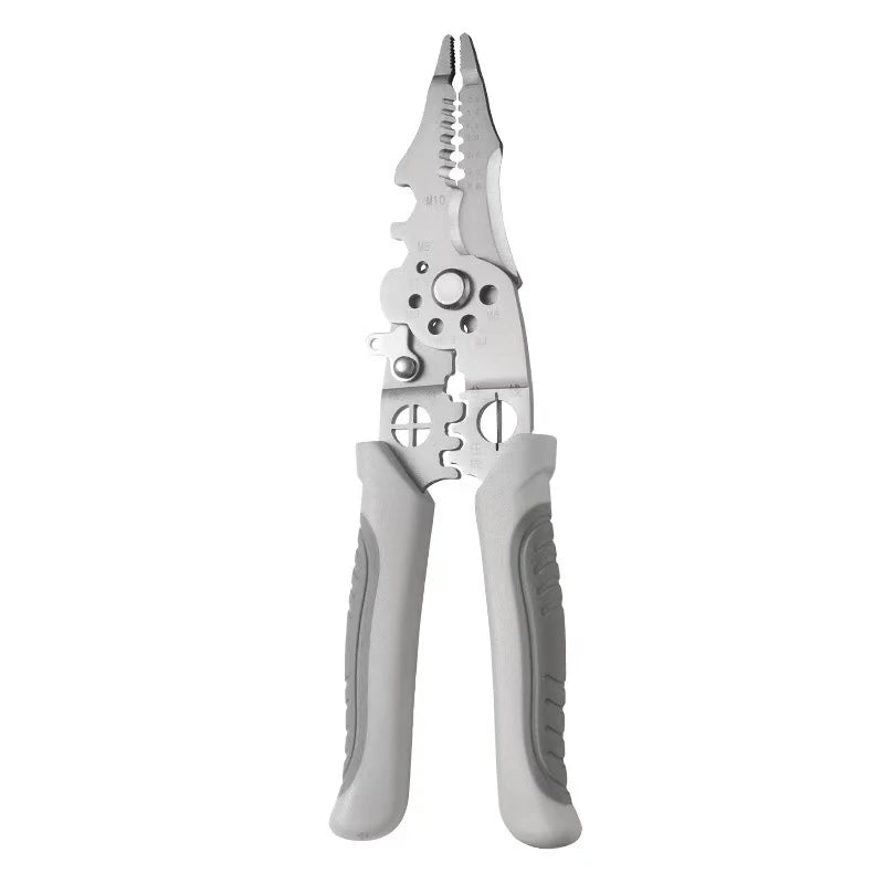 Wire Stripper Cable Cutter Pliers – Non-Slip Metal DIY Tool Wire Stripper Pliers Axl A2