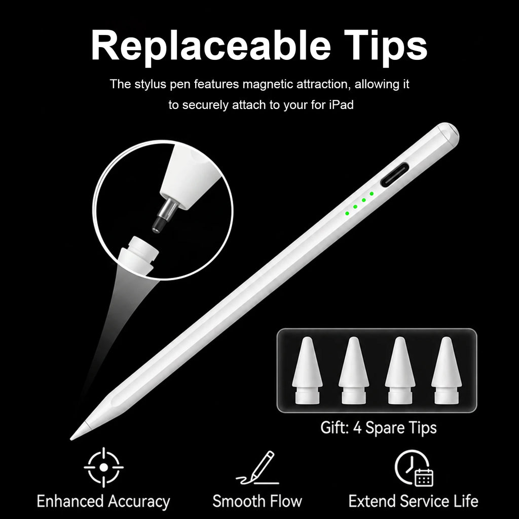 iPad Stylus Pen – Wireless Pairing & Tilt Sensitivity iPad Stylus Pen Axl