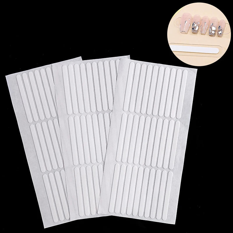 Nail Art Display Tape – 300 Pcs Double-Sided Adhesive Stickers Nail Display Tape Axl 10Pcs