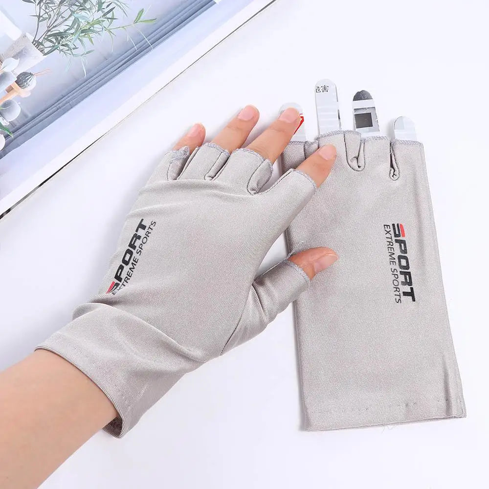 UV Protection Touchscreen Cycling Gloves – Men & Women Sun Protection Gloves Axl