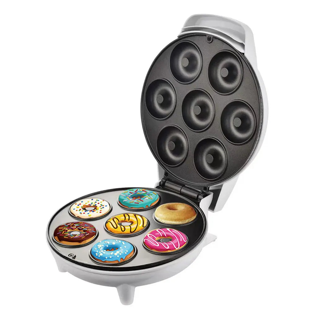 BALASHOV 7-Hole Mini Donut Maker – Non-Stick Doughnut Machine Donut Maker Axl