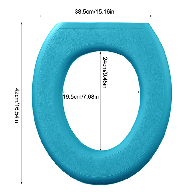 EVA Waterproof Toilet Seat Cover – Thickened Cushion, 4 Colors Toilet Seat Cover Axl