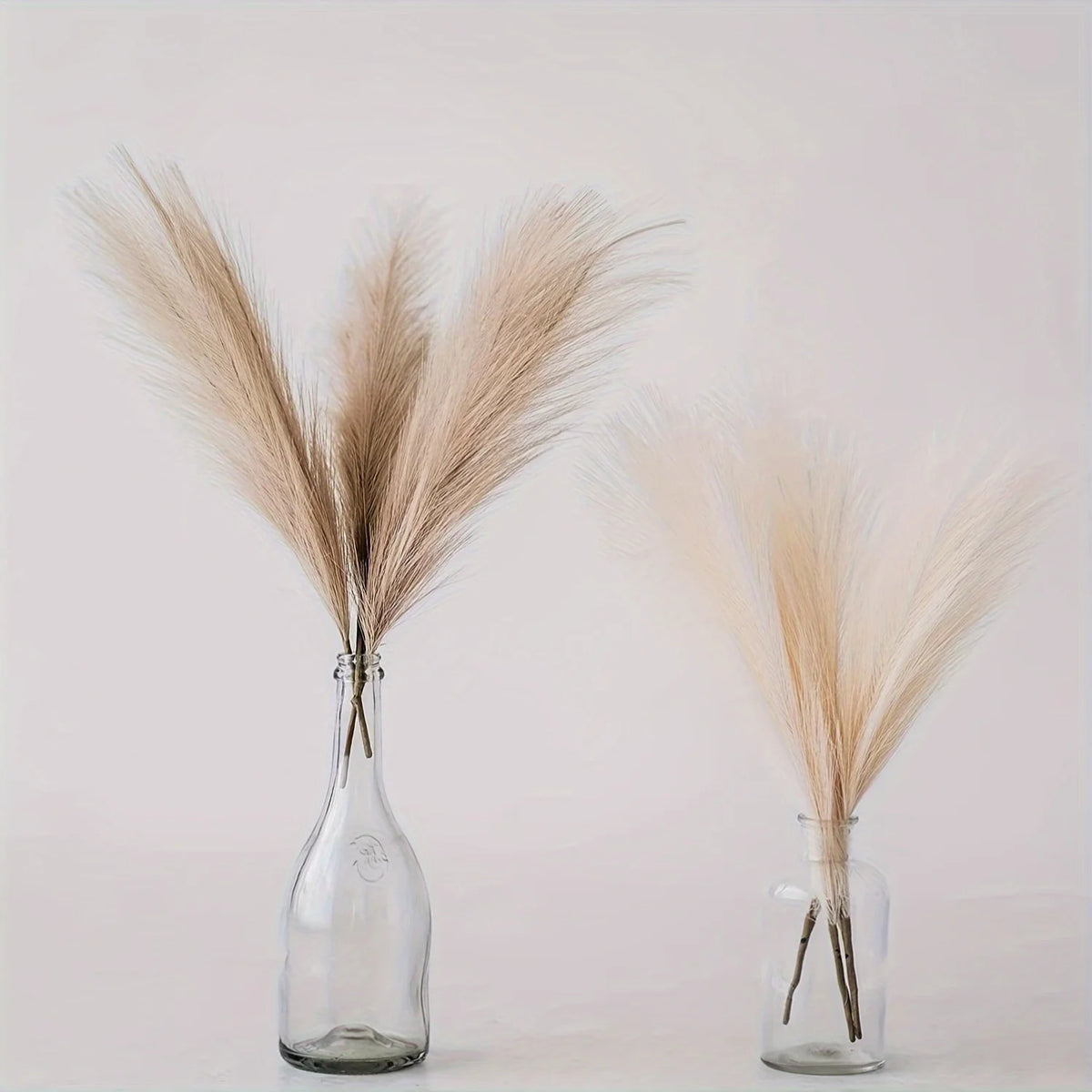 30-Pc Artificial Pampas Grass | No-Shed Boho Home Décor Artificial Flowers Axl