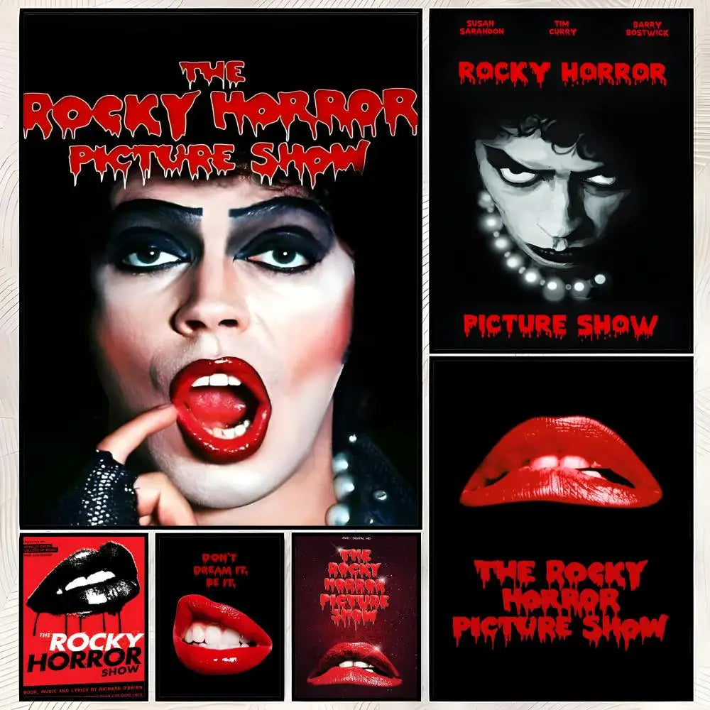 Rocky Horror Picture Show HD PVC Wall Poster – Self-Stick Wall Art Poster Axl