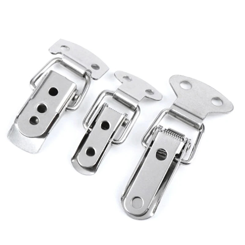 Stainless Steel Toggle Box Lock – Spring Loaded Latch Buckle Toggle Latch Hardware Axl