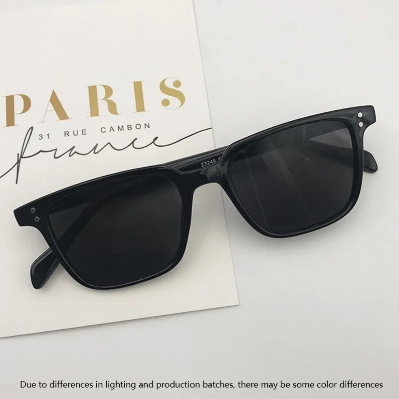 Men's Square Vintage Mirror Sunglasses UV400 – Retro Driver Fashion Sunglasses Axl