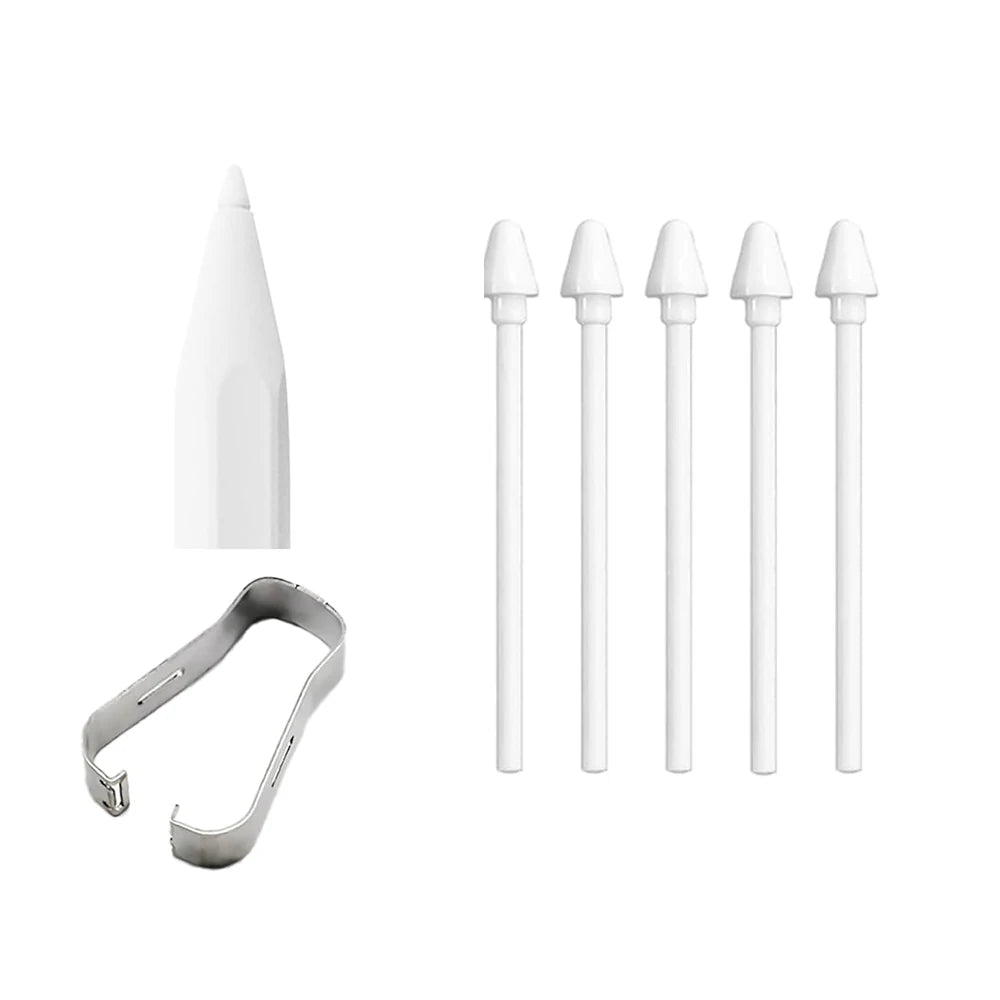 Samsung Galaxy Tab S11 & S11 Ultra S Pen Replacement Tips 5-Pack Stylus Pen Tips Axl White