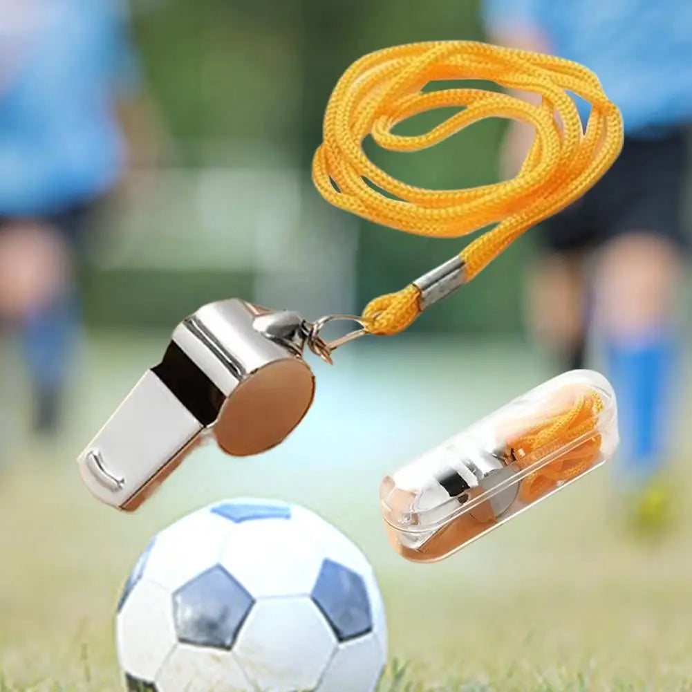Stainless Steel Referee Whistle – Sports, PE & Coaching Referee Whistle Axl