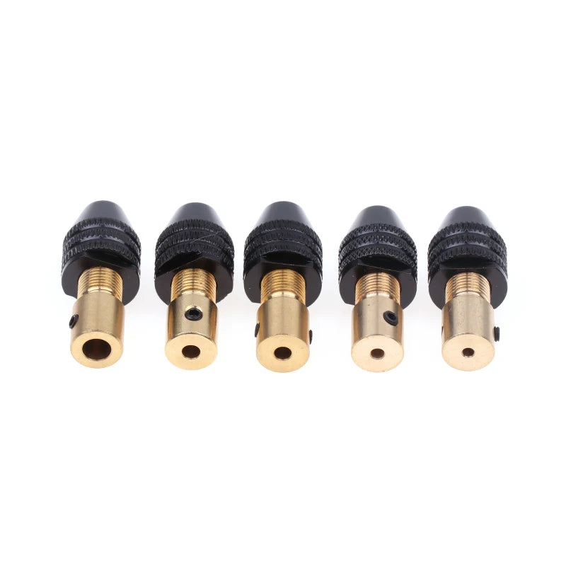 Mini Drill Chuck Collet Set 0.3–3.4mm | 5 Shaft Sizes Mini Drill Chuck Axl
