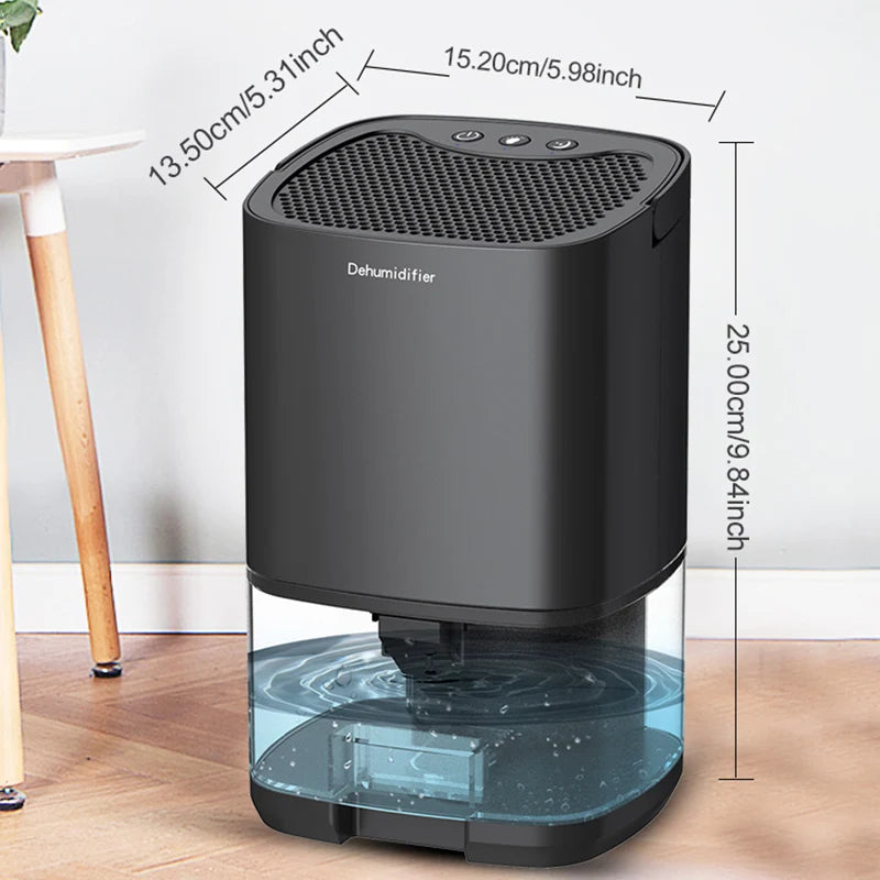 BALASHOV 1000ml Compact Silent Dehumidifier – Office & Kitchen Compact Dehumidifier Axl